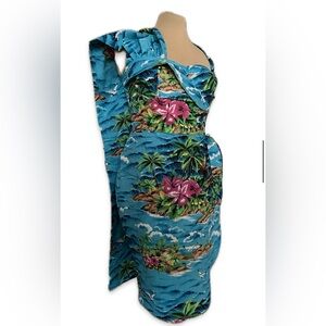 Sold Pinup Tropical dress 🌴 🌺